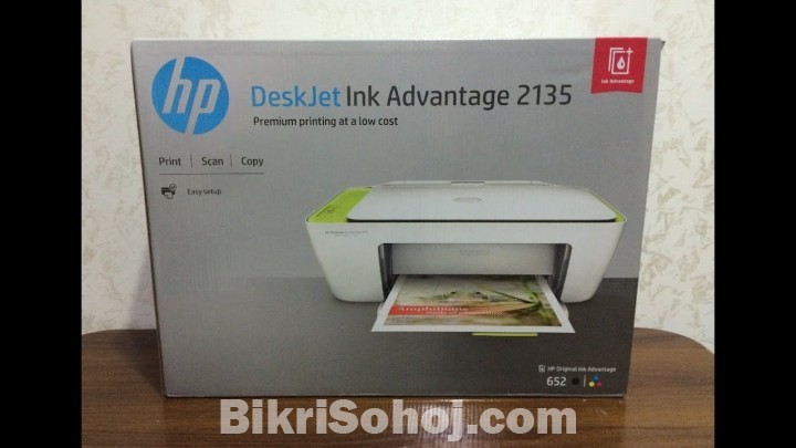 HP DeskJet Ink Advantage 2135 All-in-One Color Printer